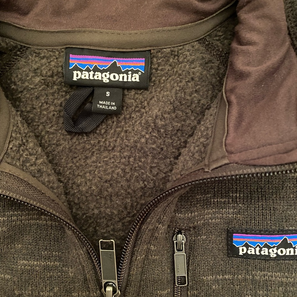 Patagonia Better Sweater quarter-zip sweater pullover. Men’s small.